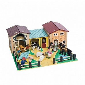 Игровой набор - Ферма с домиком (Le Toy Van, TV410)